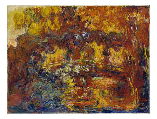 Claude Monet - The Japanese Footbridge, 16x12" (A3) Poster Print