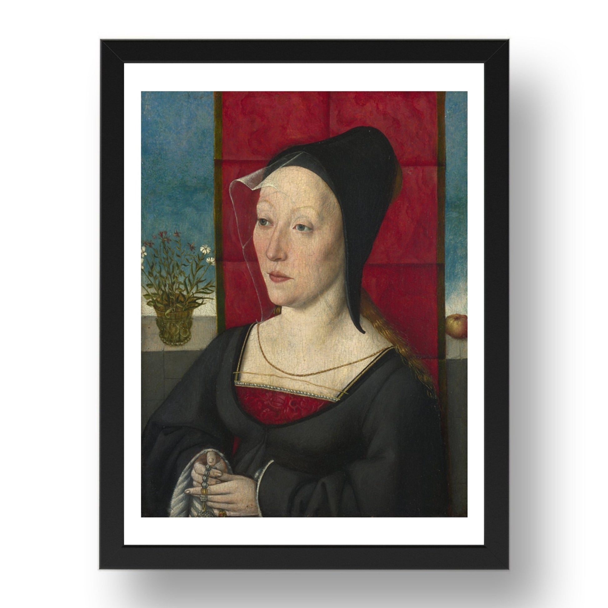 Cologne, Unknown artist: Portrait of a Woman, Poster in 17x13"(A3) Frame