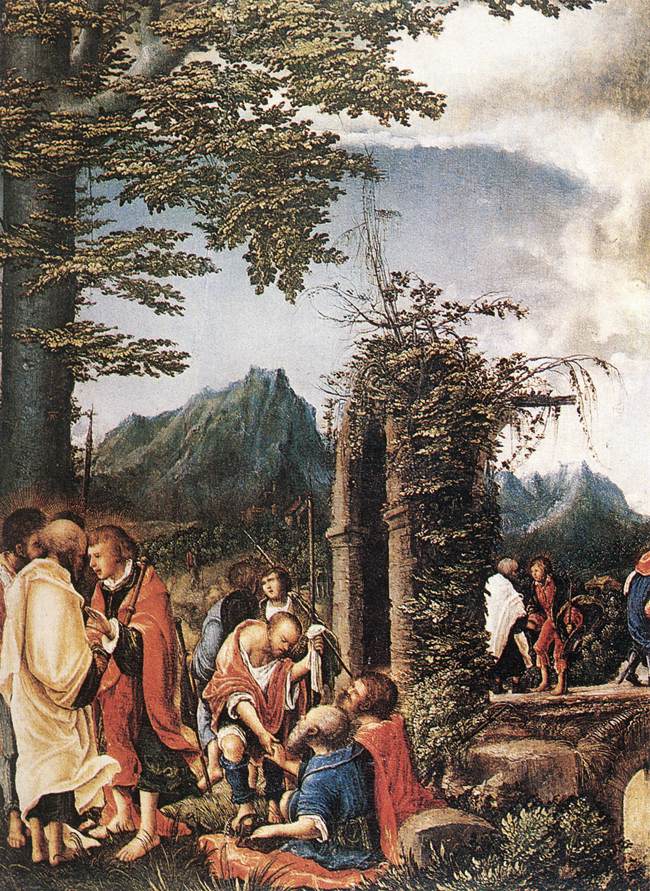 Communion of the Apostles, vintage artwork by Albrecht Altdorfer, A3 (16x12") Poster Print