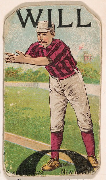 :Conner New York from the "Gold Coin" Tobacco Issue 1887, vintage artwork, 16x12"(A3) Poster Print