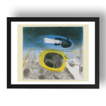 conning tower sub noyes by Eric Ravilious, 17x13" Frame