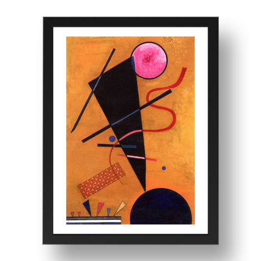 Contact 1924 by Wassily Kandinsky, 17x13" Frame