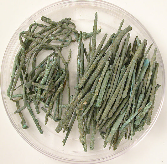 :Pin Wire and Nail Fragments 4th–7th century-16x12"(A3) Poster