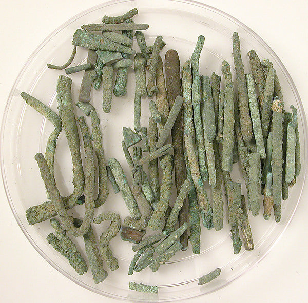 :Pin and Wire Fragments 4th–7th century-16x12"(A3) Poster