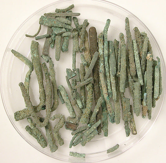 :Pin and Wire Fragments 4th–7th century-16x12"(A3) Poster