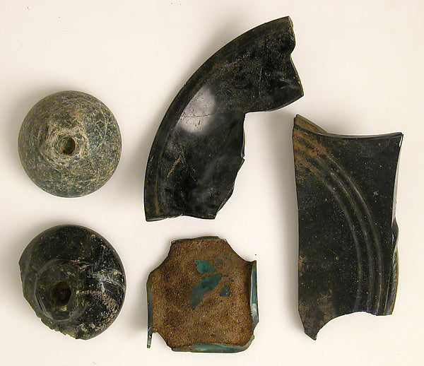 :Glass Fragments 4th–7th century-16x12"(A3) Poster