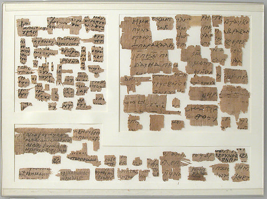 :Papyri Fragments 7th century-16x12"(A3) Poster