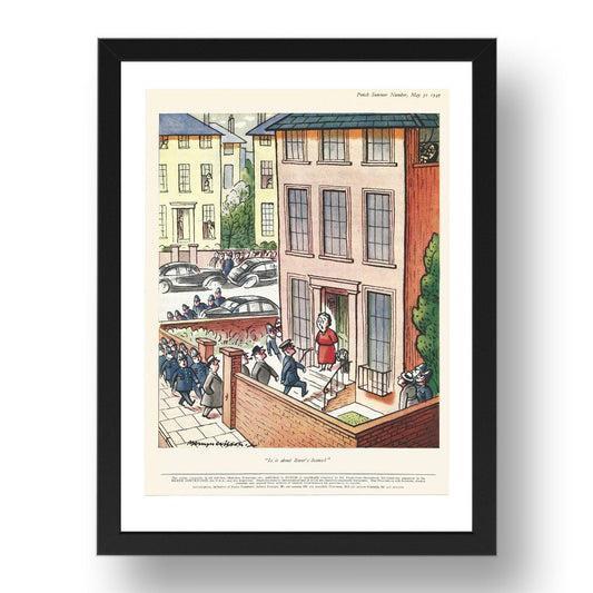 cops 1949, vintage historic poster in 17x13"(A3) Frame