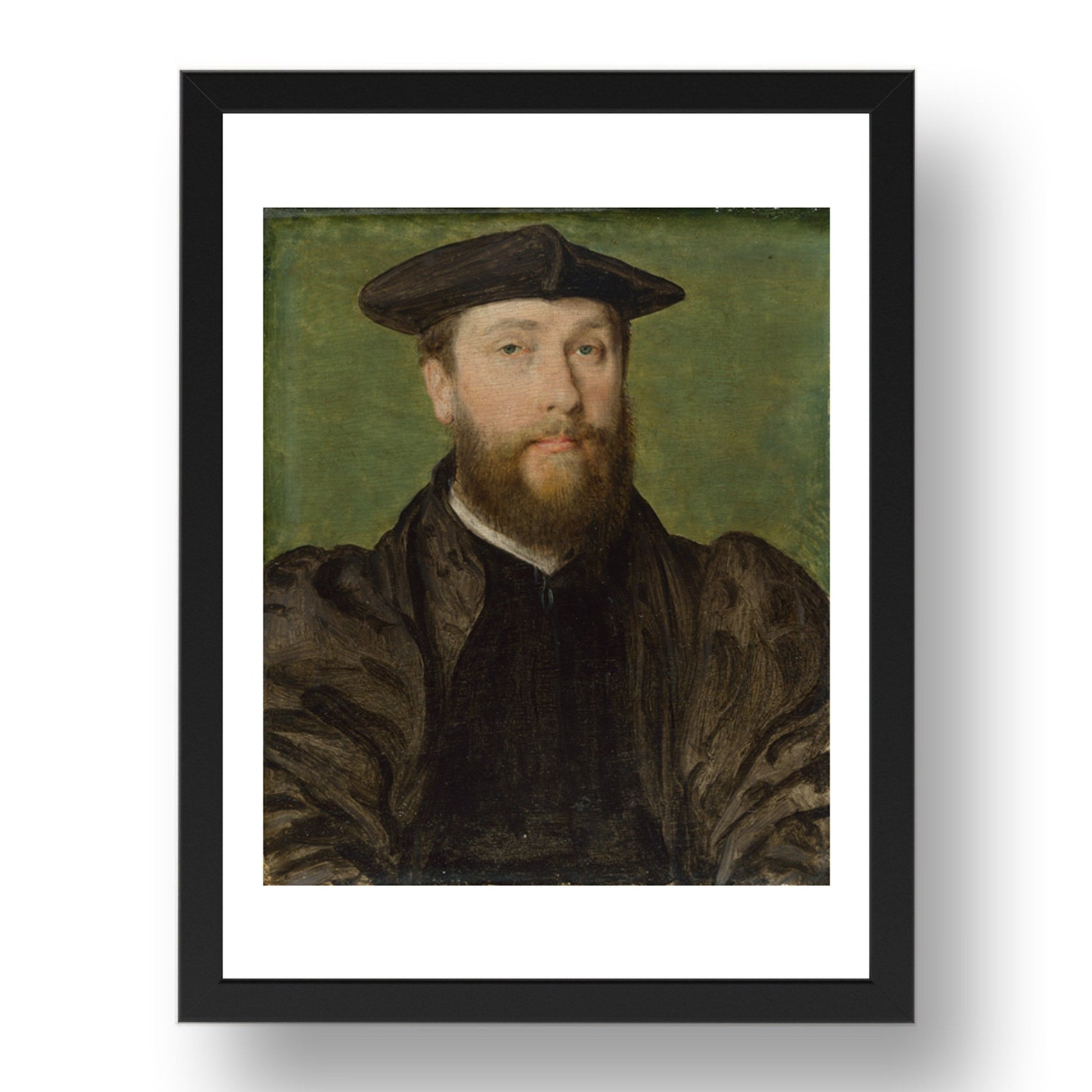 Corneille de Lyon: Portrait of a Man, Poster in 17x13"(A3) Frame