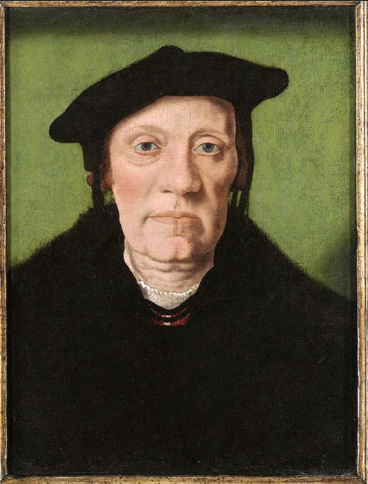 Cornelis Aerentsz van der Dussen, vintage artwork by Jan van Scorel, A3 (16x12") Poster Print
