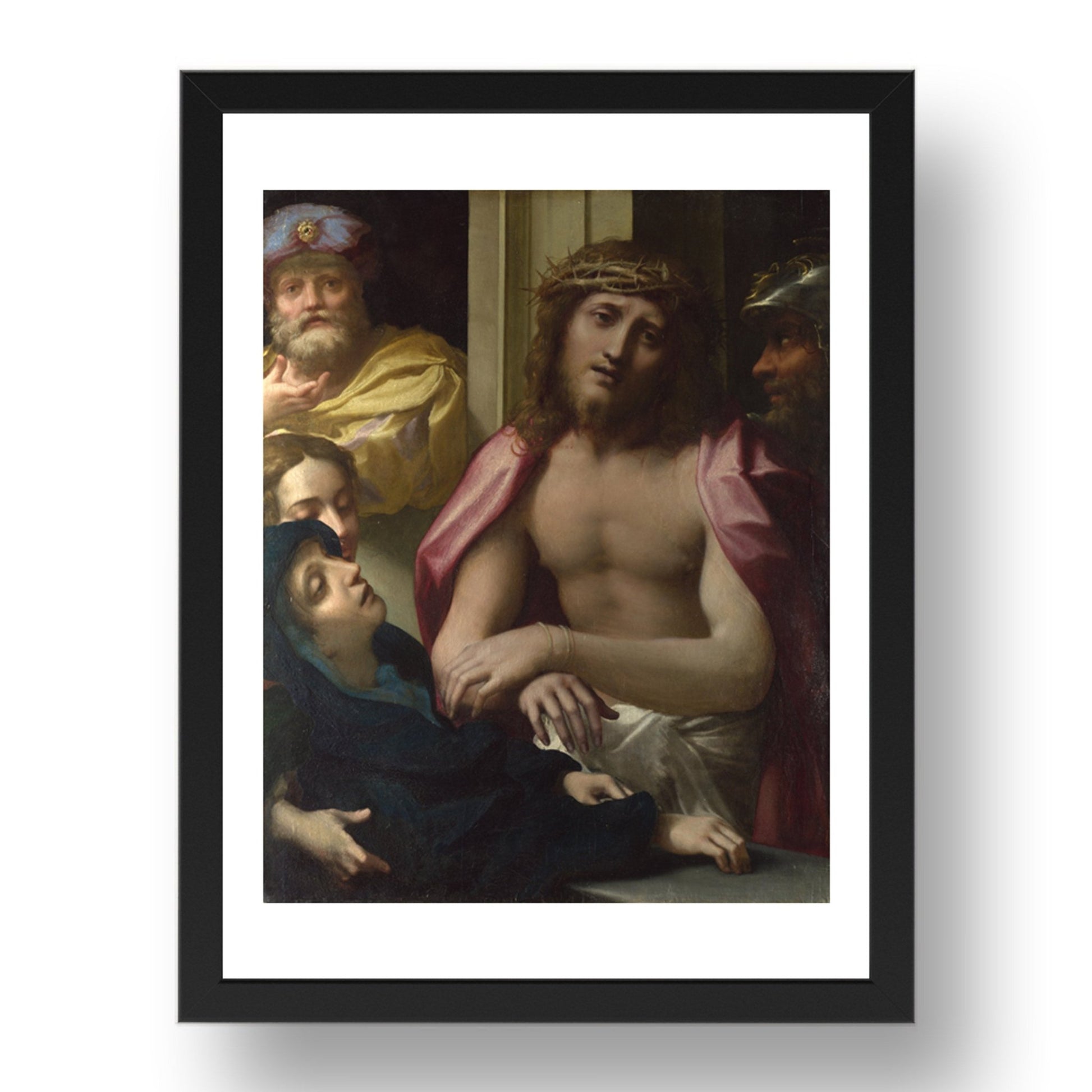 Correggio: Christ presented to the People (Ecce Homo), Poster in 17x13"(A3) Frame