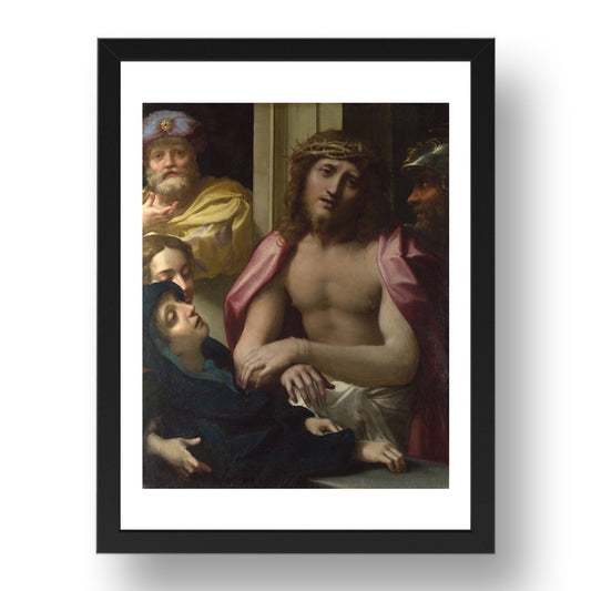 Correggio: Christ presented to the People (Ecce Homo), Poster in 17x13"(A3) Frame