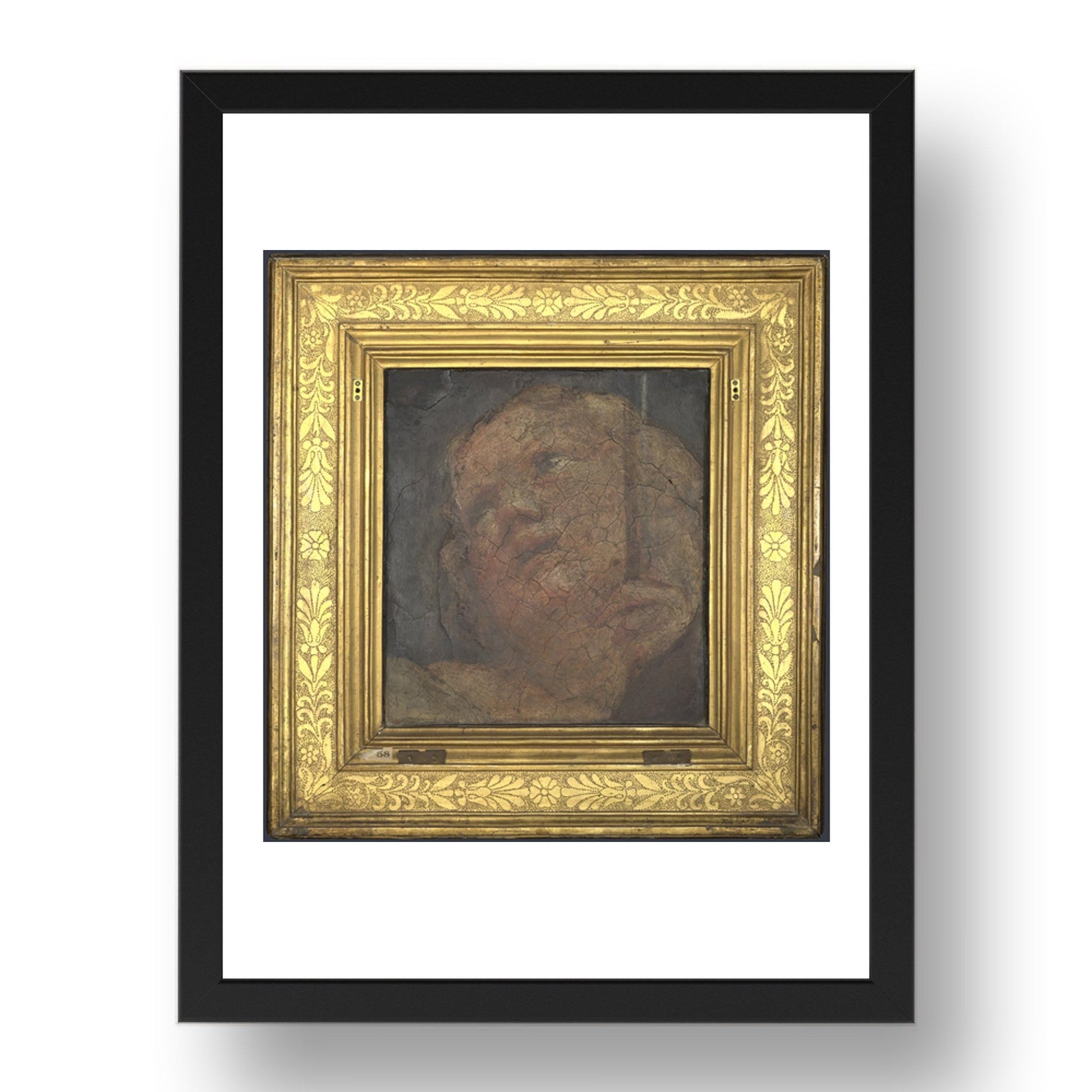 Correggio: Head of an Angel (1), Poster in 17x13"(A3) Frame