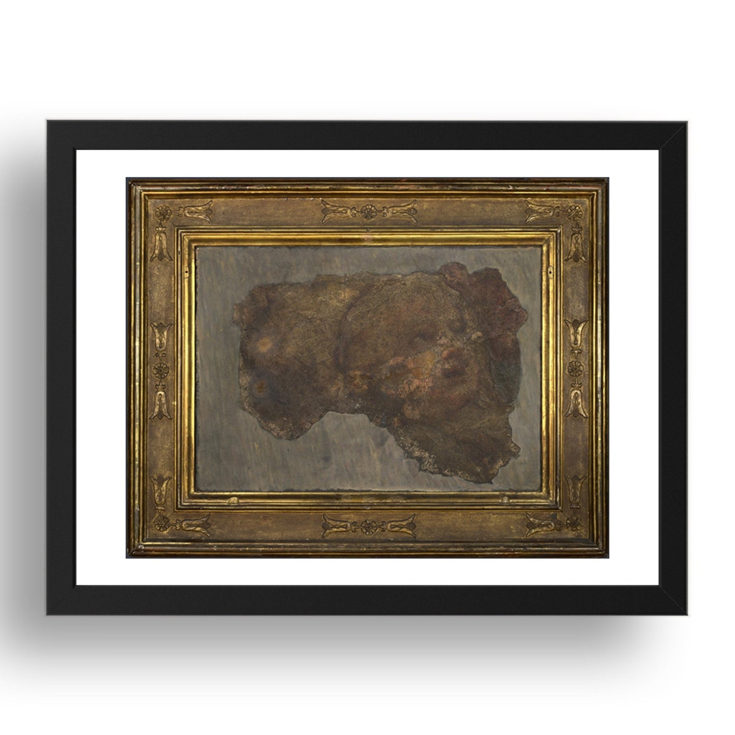 Correggio: Heads of Two Angels, Poster in 17x13"(A3) Frame
