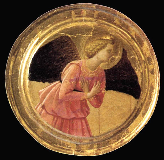 Cortona Polyptych (detail 2), vintage artwork by Fra Angelico, A3 (16x12") Poster Print