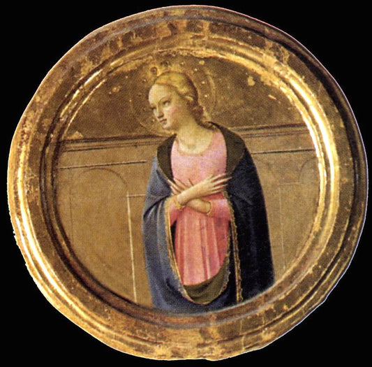 Cortona Polyptych (detail 3), vintage artwork by Fra Angelico, A3 (16x12") Poster Print