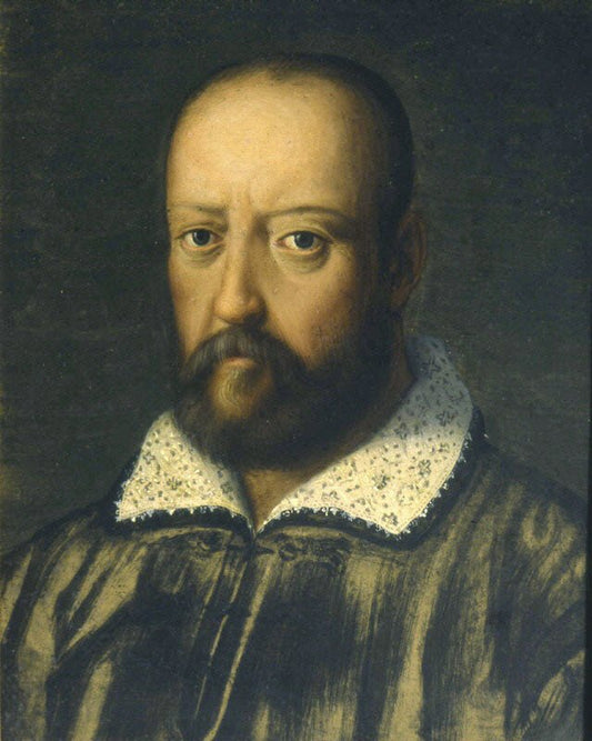 Cosimo I de' Medici, vintage artwork by Agnolo Bronzino, A3 (16x12") Poster Print