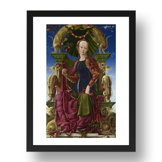 Cosimo Tura: A Muse (Calliope), Poster in 17x13"(A3) Frame