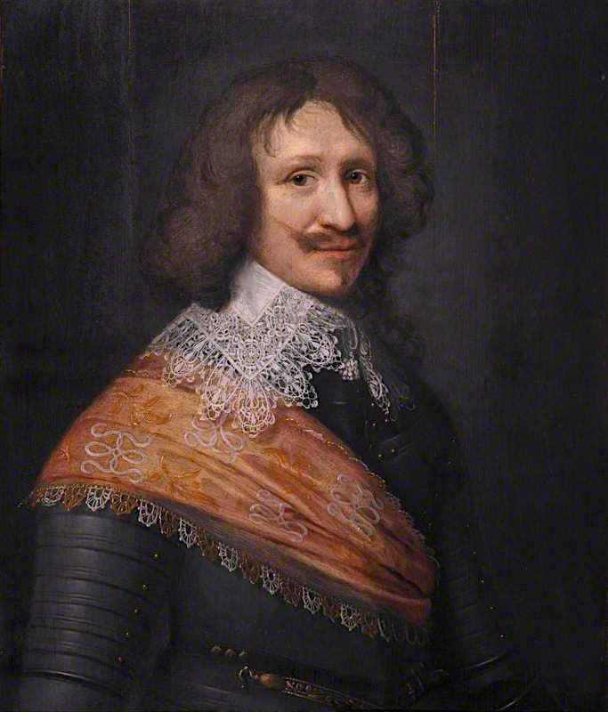 Count Johann von Merode, Grand Bailiff of Kennerland, vintage artwork by Michiel Jansz. van Mierevelt, A3 (16x12") Poster Print