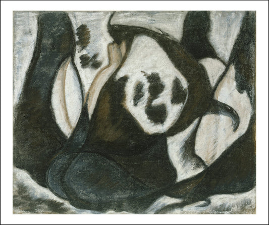 Cow c1912 by Arthur Dove, vintage art, modern poster print
