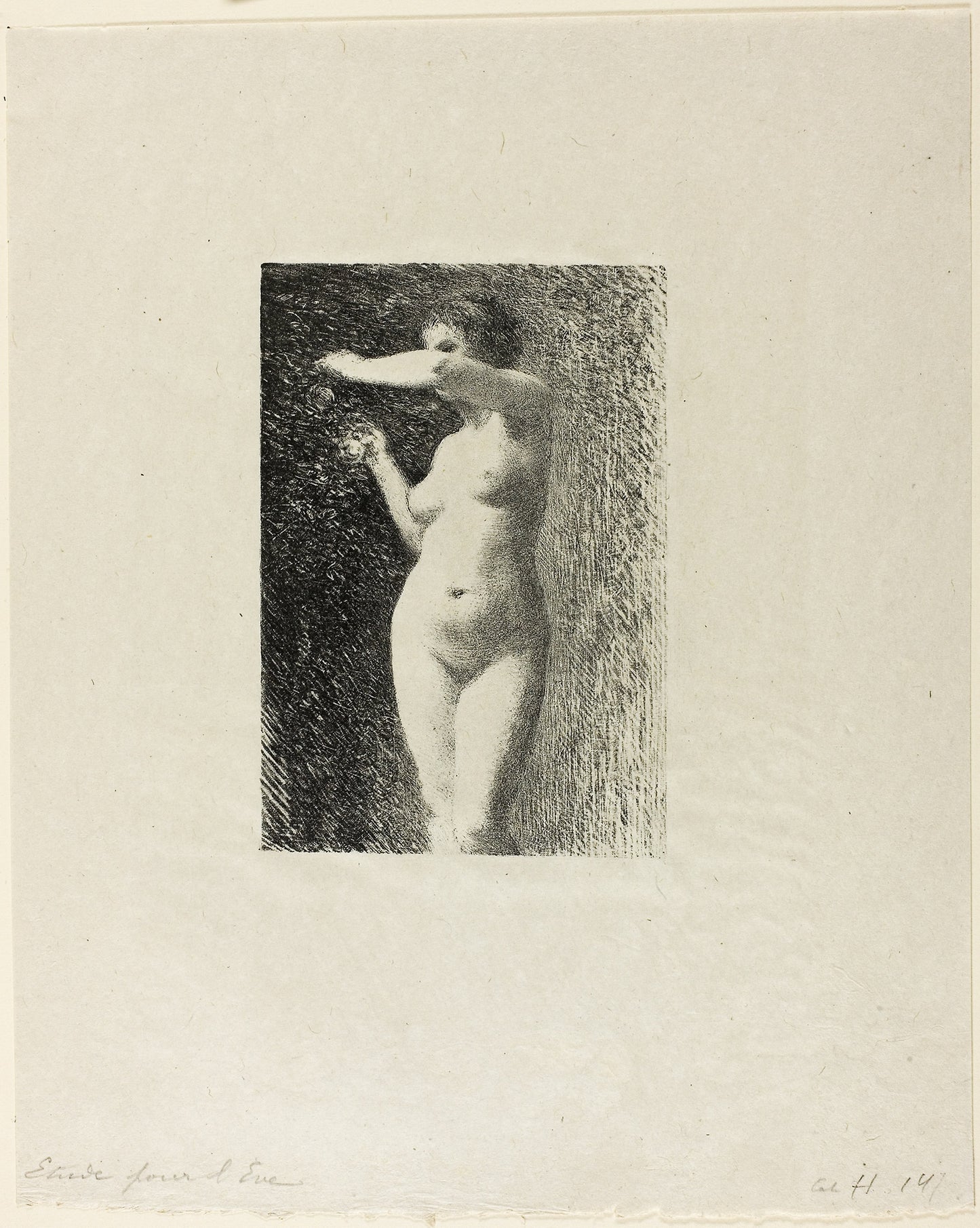 Etude for Eve -  Henri Fantin-Latour,  Poster Print Wall Art