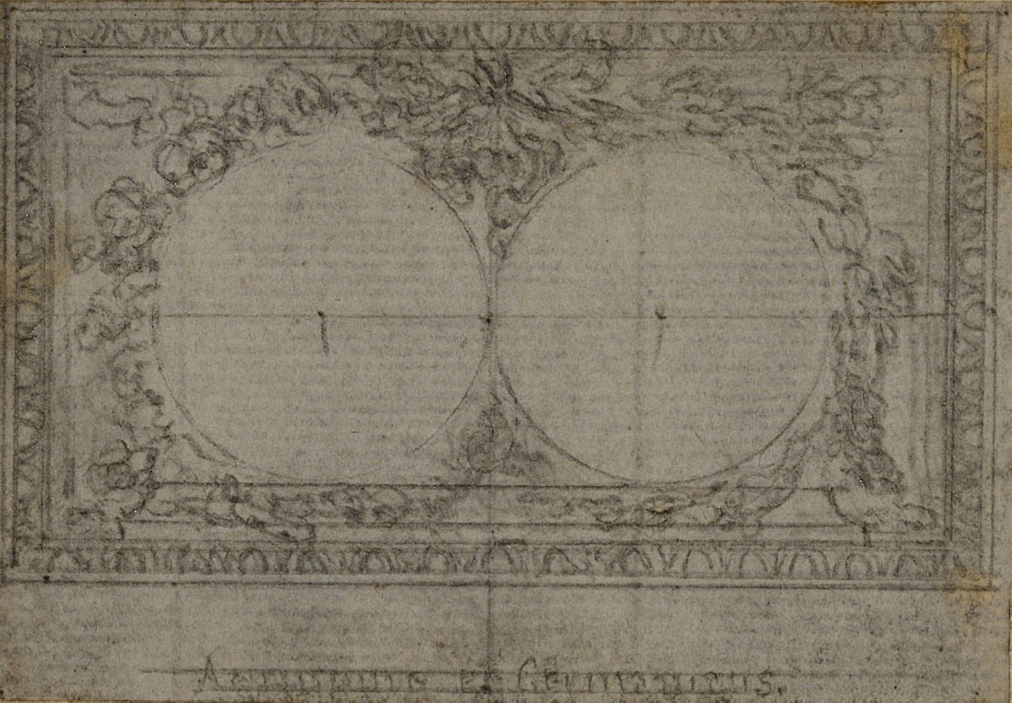 Study for Medallions, in Tacitus "Tibère, ou Les Six Premiers Livres des Annales", Book III, Vol. 2 -  Hubert François Gravelot,  Poster Print Wall Art