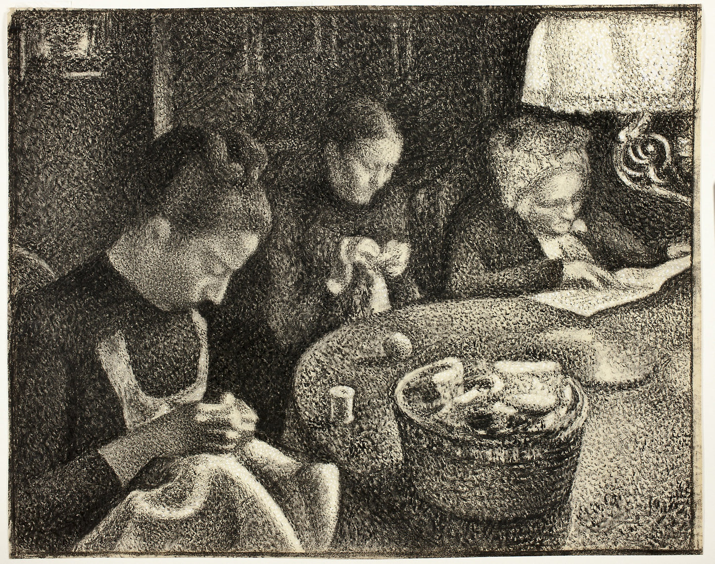 Bourgeois Interior -  Georges Lemmen,  Poster Print Wall Art
