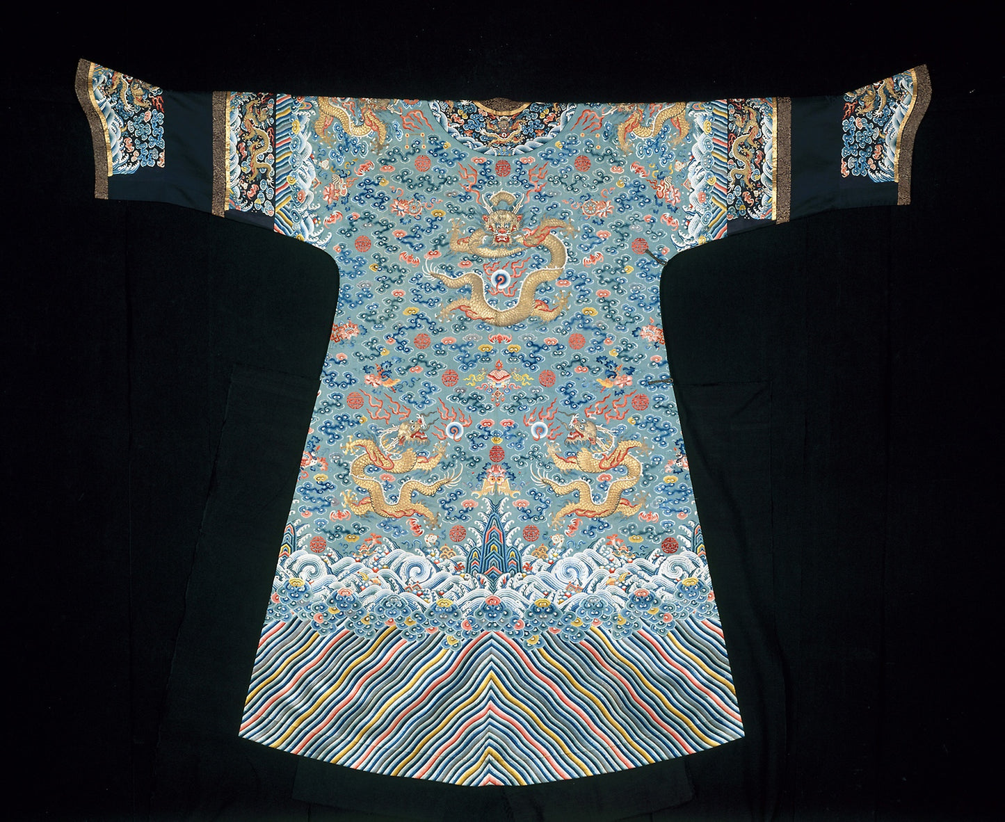 Empress' Jifu (Semiformal Court Robe) -  Manchu,  Poster Print Wall Art