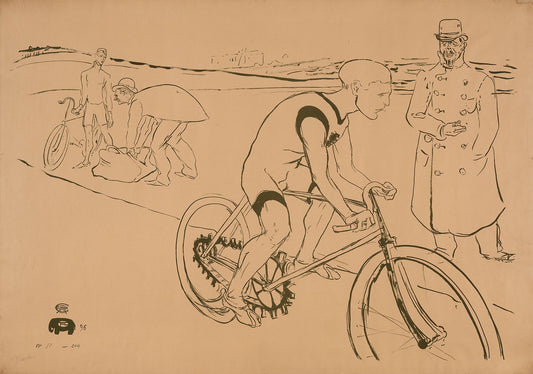 Cycle Michael: Henri de Toulouse-Lautrec,16x12"(A3) Poster