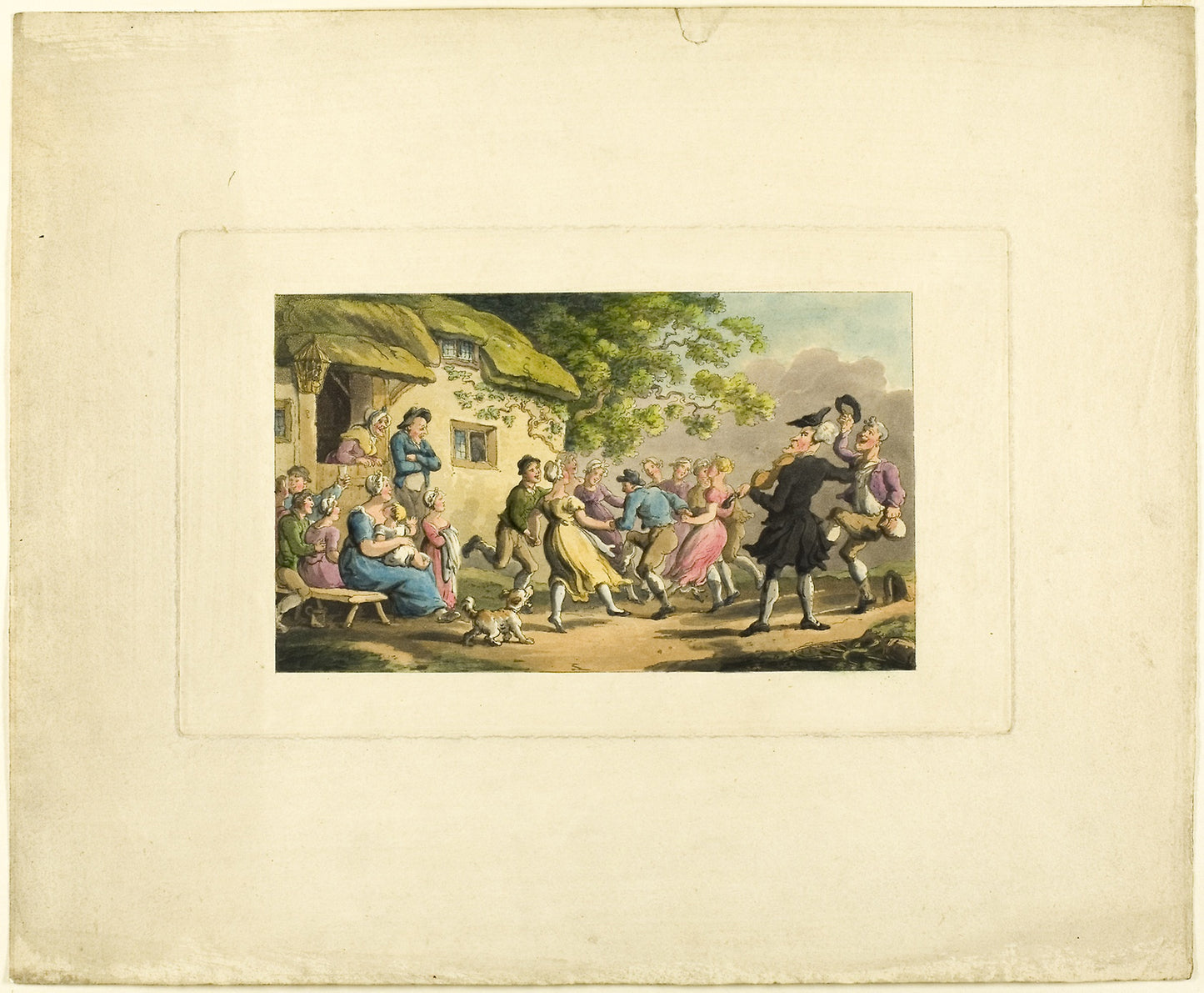 Doctor Syntax Rural Sport, from The Tour of Doctor Syntax -  Thomas Rowlandson (English, 1756-1827),  Poster Print Wall Art