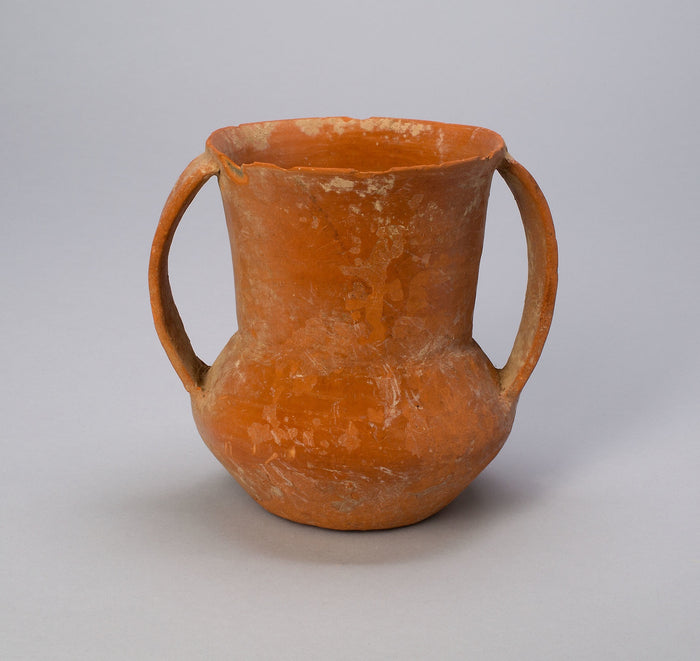 Double-Handled Jar: China, Gansu province,16x12