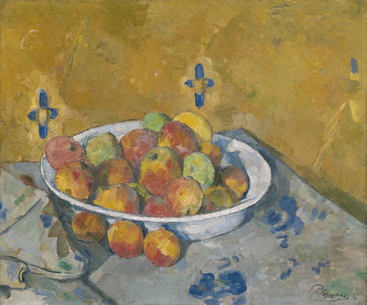 The Plate of Apples: Paul Cézanne,16x12"(A3) Poster