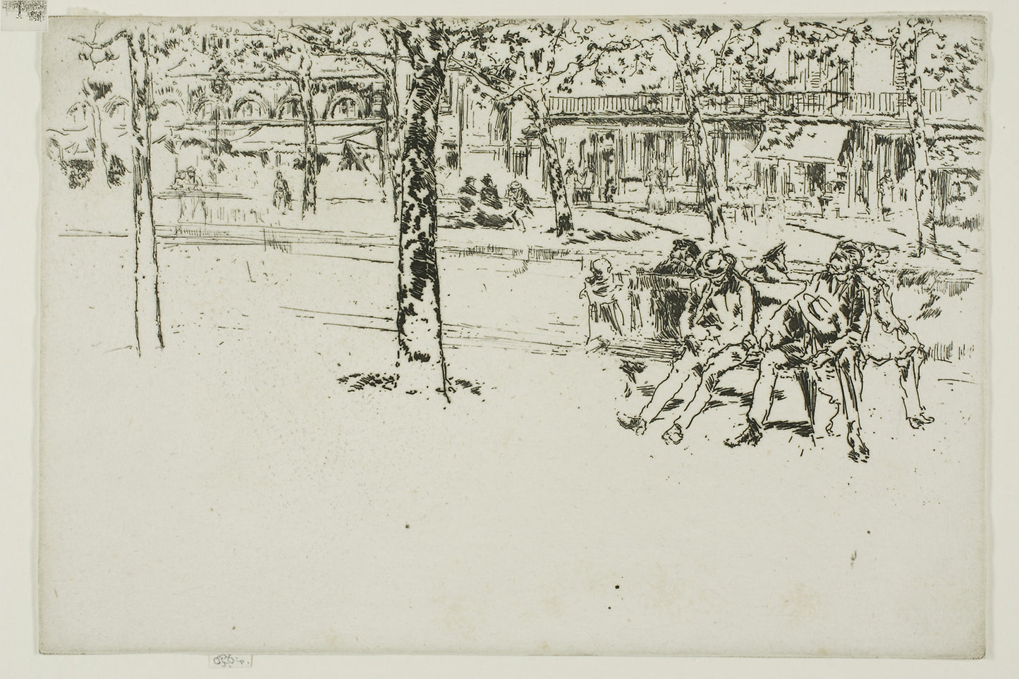 Boulevard Poissonière, Paris -  James McNeill Whistler,  Poster Print Wall Art