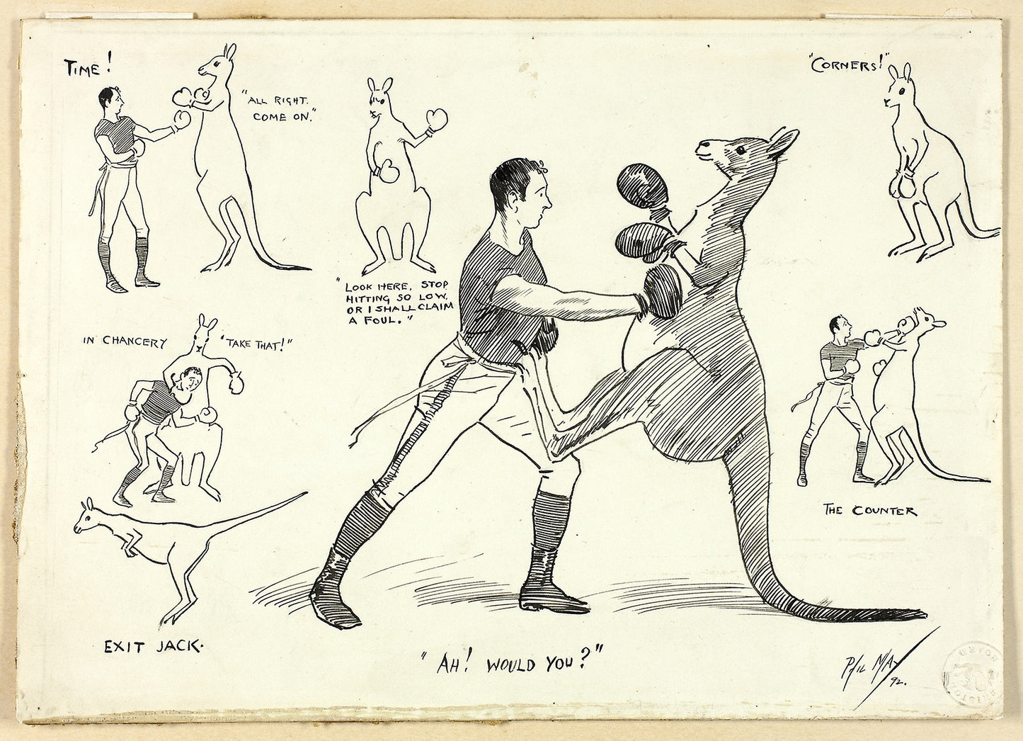 Ah! Would You? -  Philipp William May,  Poster Print Wall Art