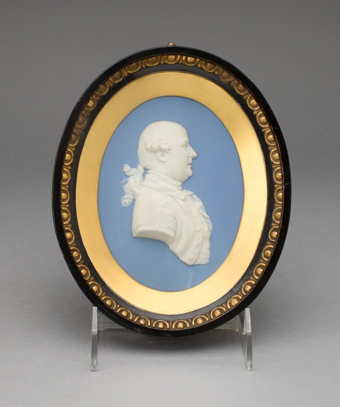 Medallion with Portrait of Thomas Bentley -  Wedgwood Manufactory,  Poster Print Wall Art