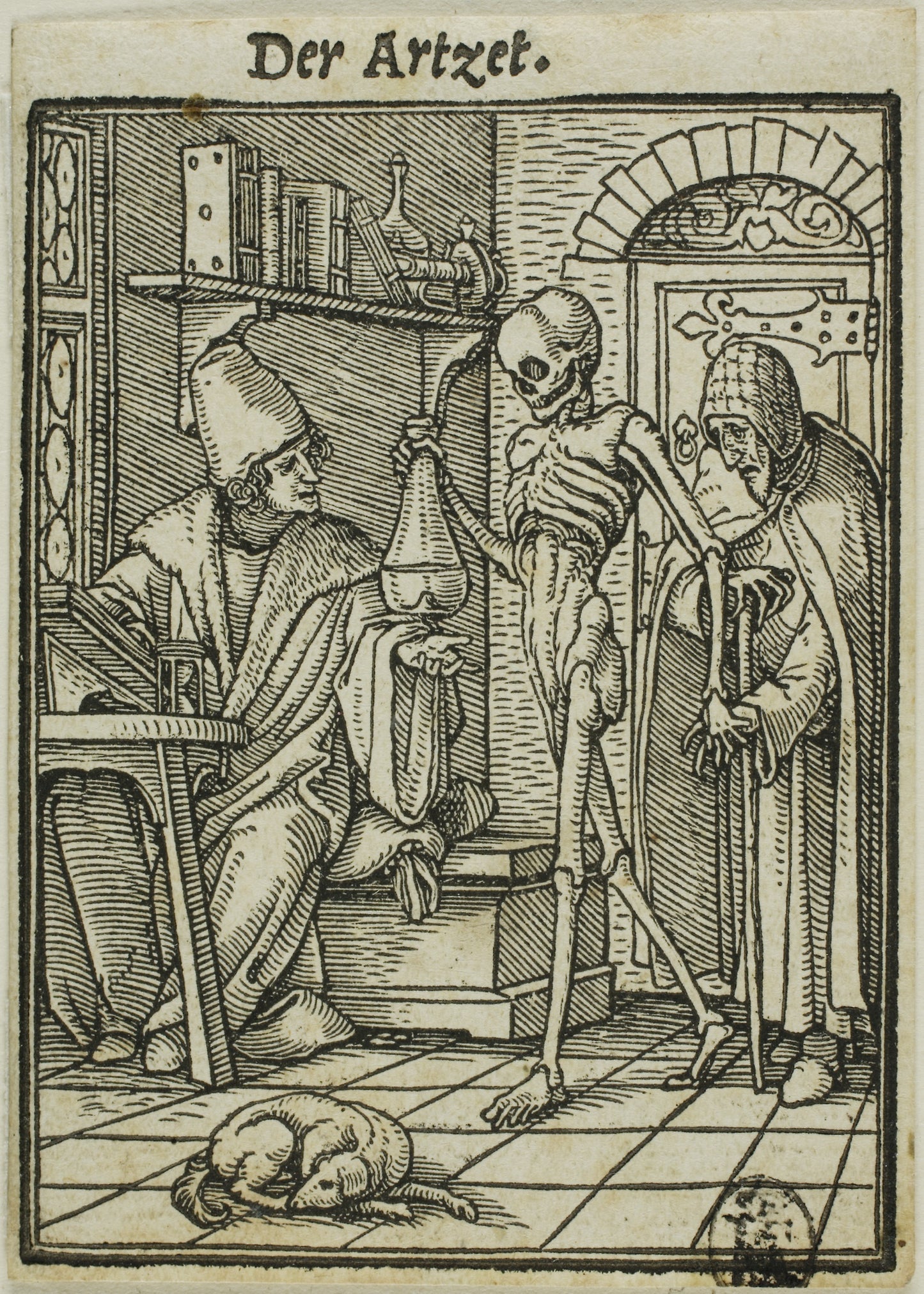 The Physician -  Hans Holbein, the younger,  Poster Print Wall Art