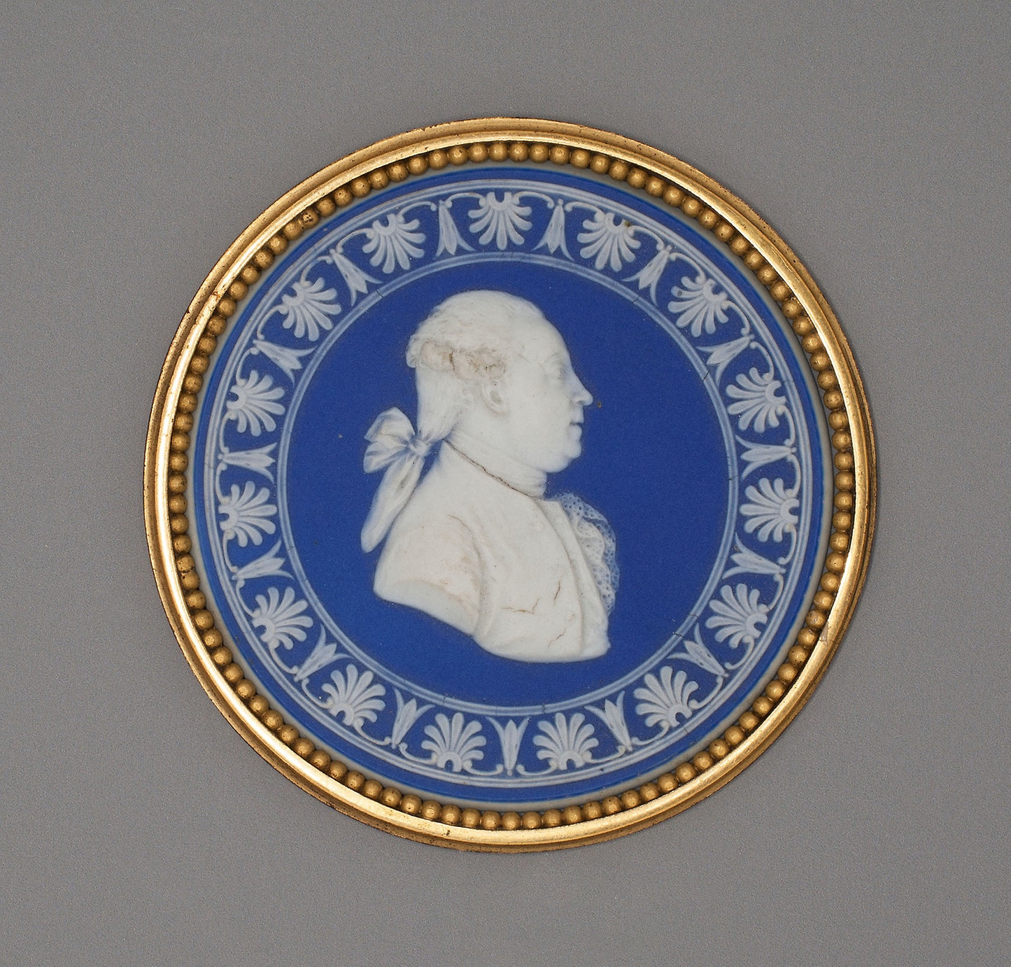 Medallion with Portrait of Comte de Mirabou -  Wedgwood Manufactory,  Poster Print Wall Art