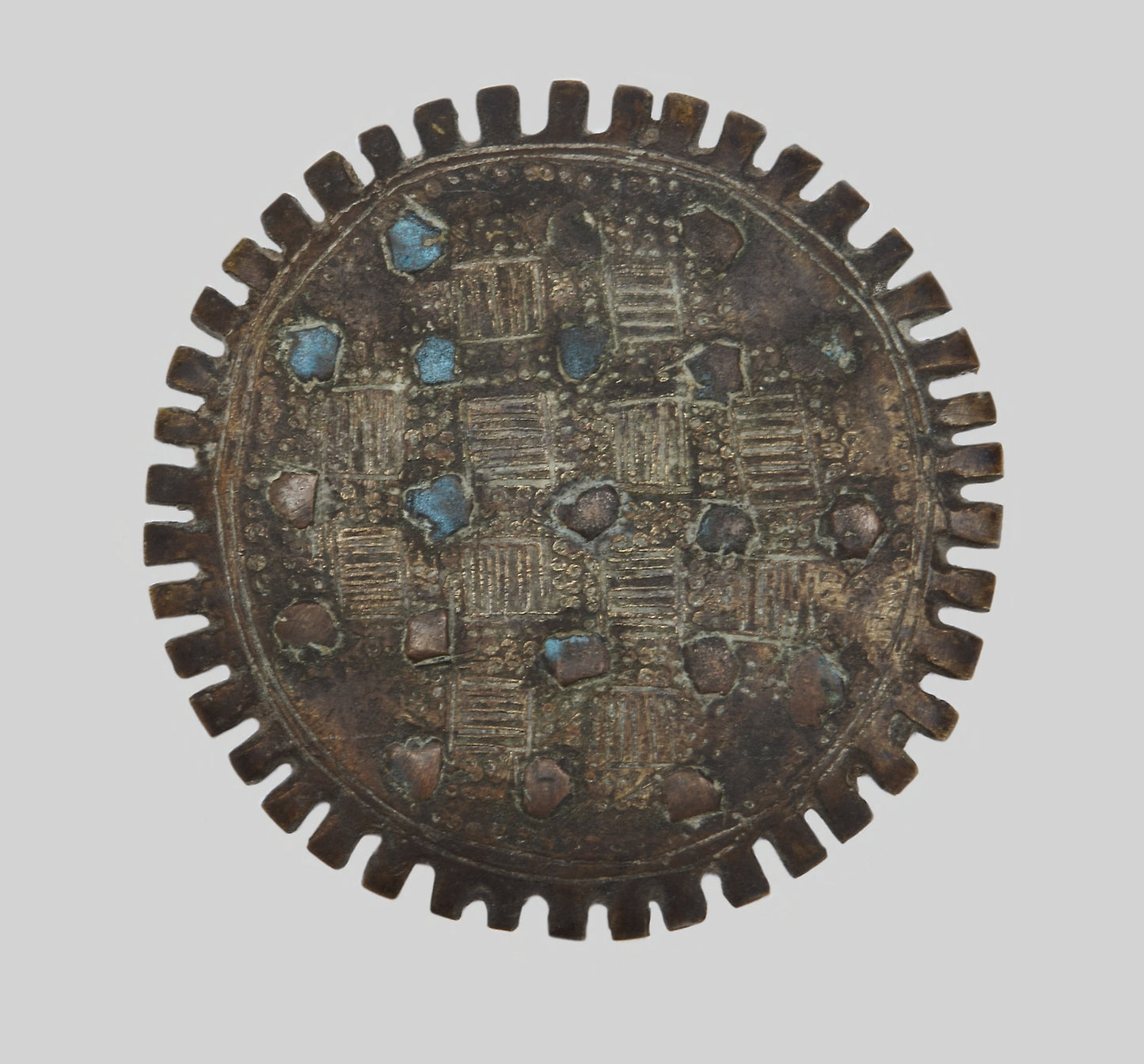 Goldweight Depicting a Geometric Shape -  Asante or related Akan-speaking peoples,  Poster Print Wall Art
