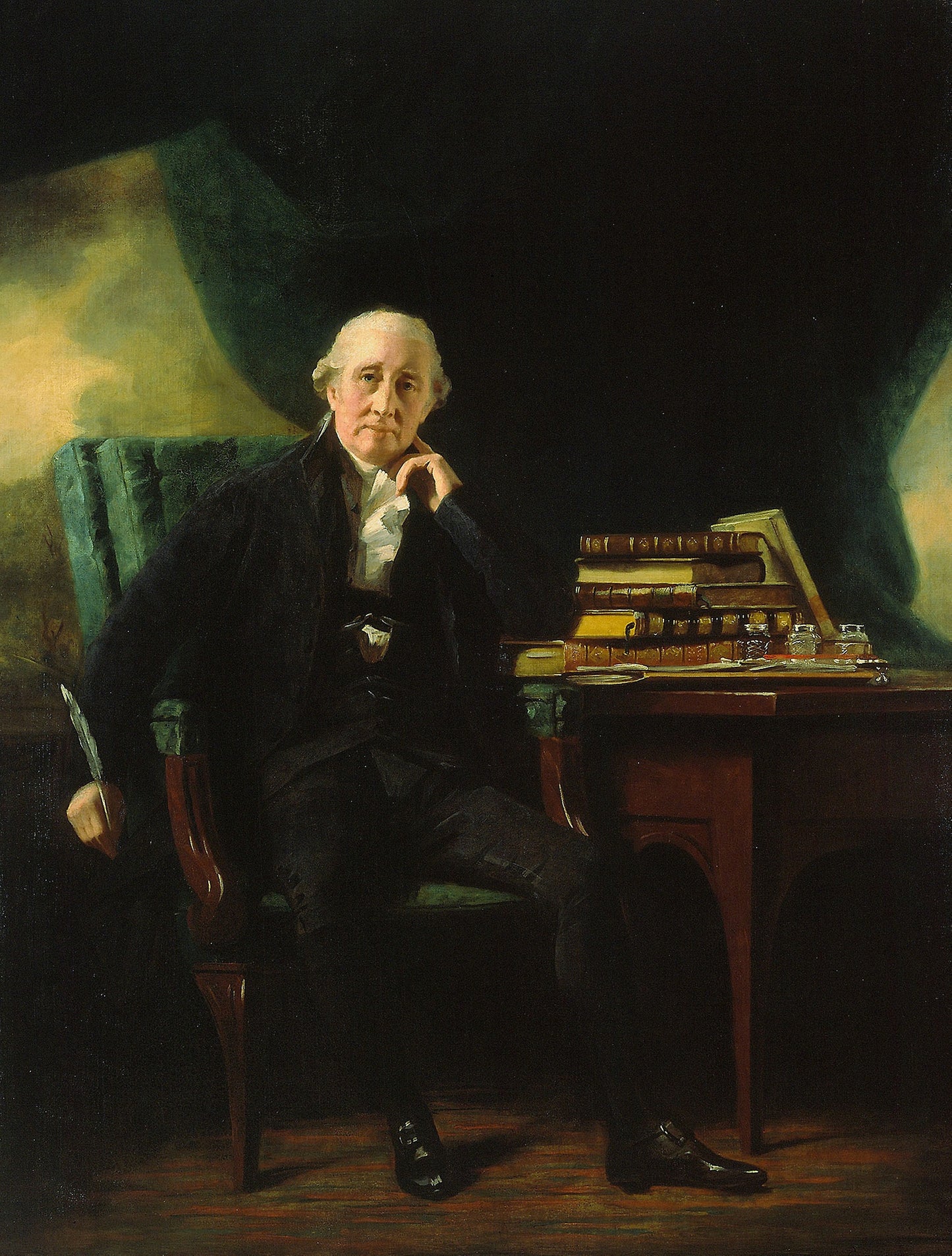 Adam Rolland of Gask II -  Sir Henry Raeburn,  Poster Print Wall Art
