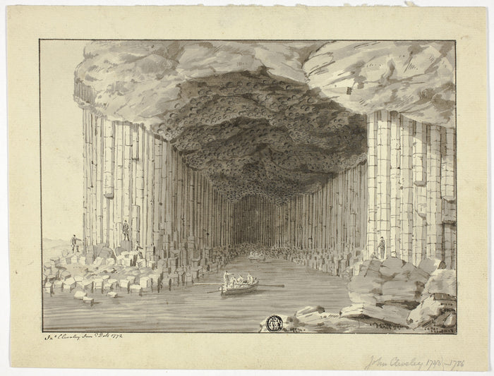 Fingal's Cave: John Clevely, II,16x12