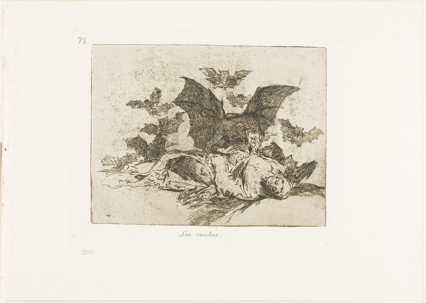 The Consequences, plate 72 from The Disasters of War -  Francisco José de Goya y Lucientes,  Poster Print Wall Art
