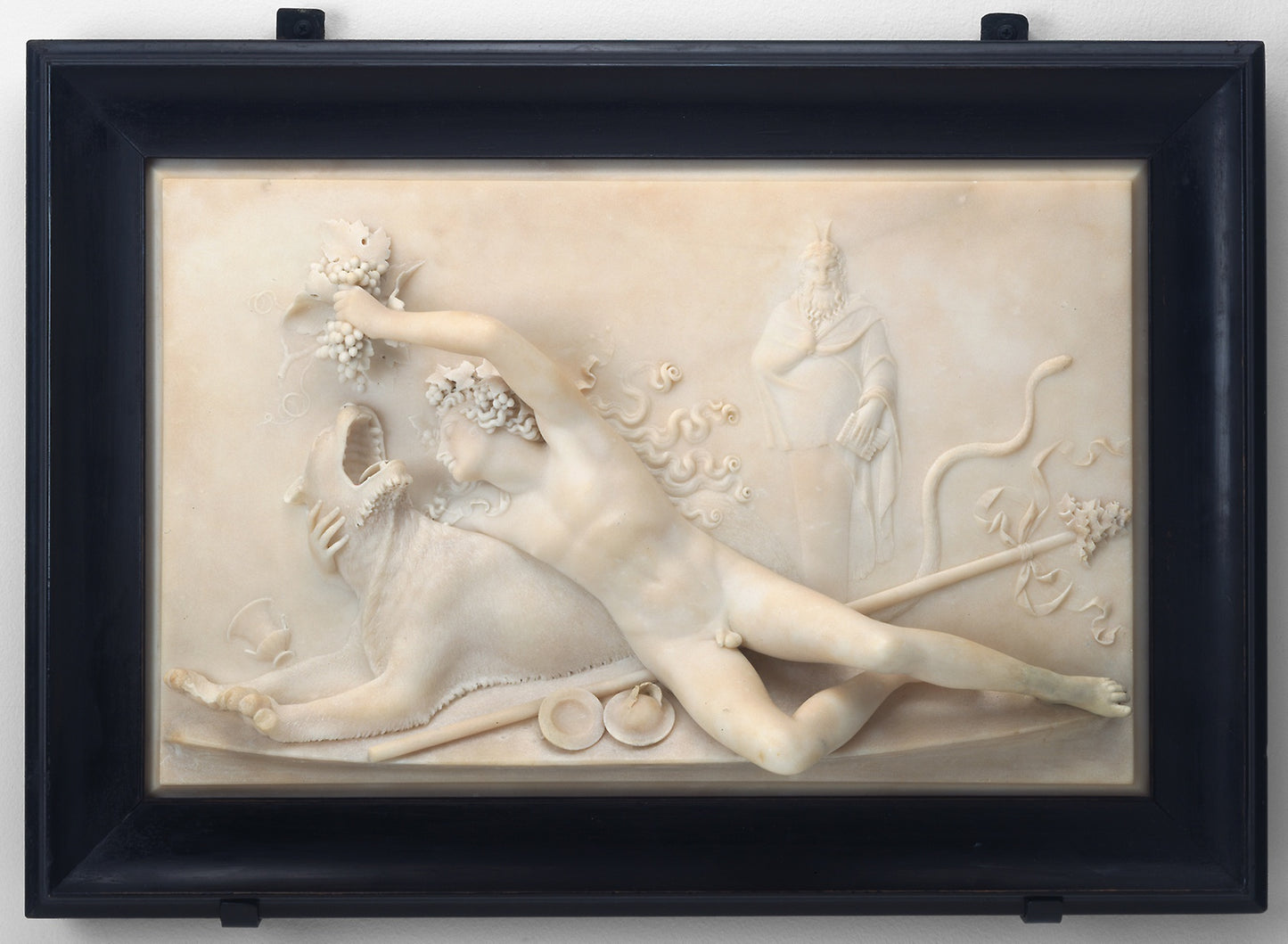 Bacchus Feeding a Panther -  John Deare,  Poster Print Wall Art