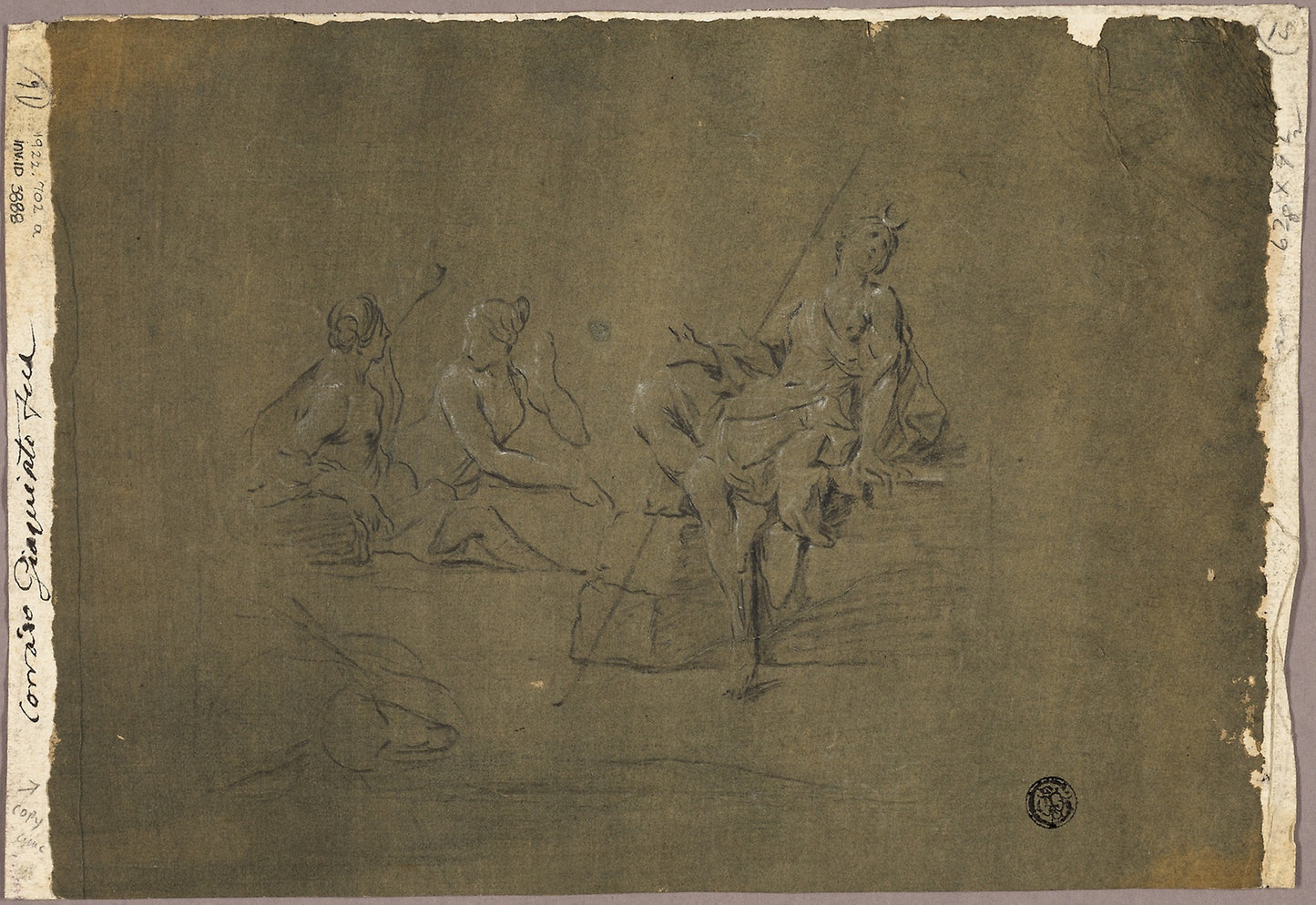 Return of the Prodigal Son -  Attributed to Alessandro Magnasco (Italian, 1667-1749),  Poster Print Wall Art