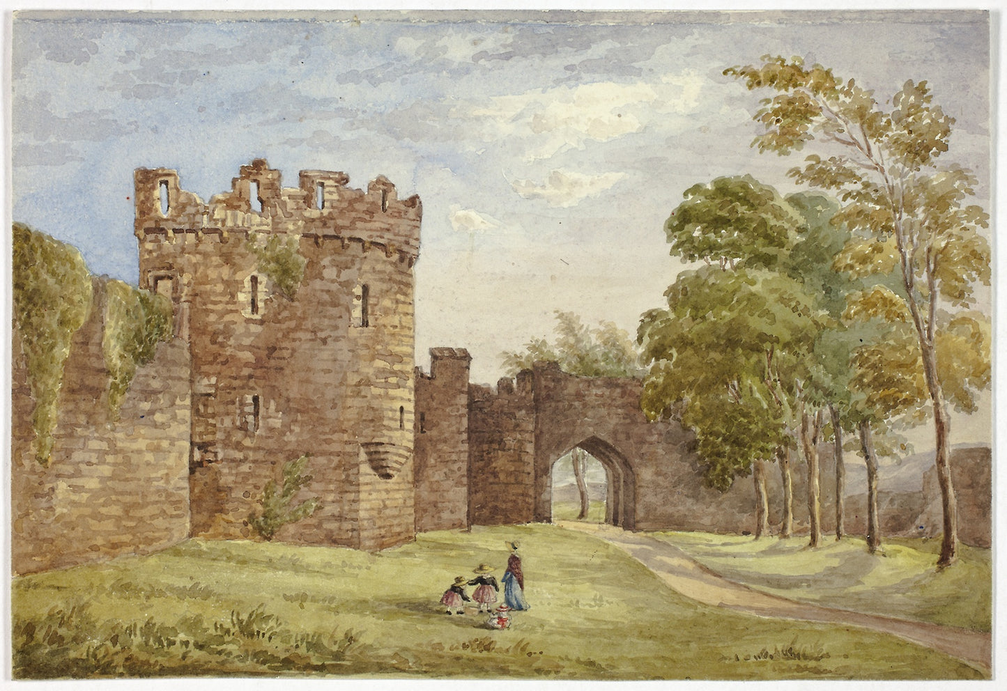 Gateway, Beauman's Castle -  Elizabeth Murray,  Poster Print Wall Art