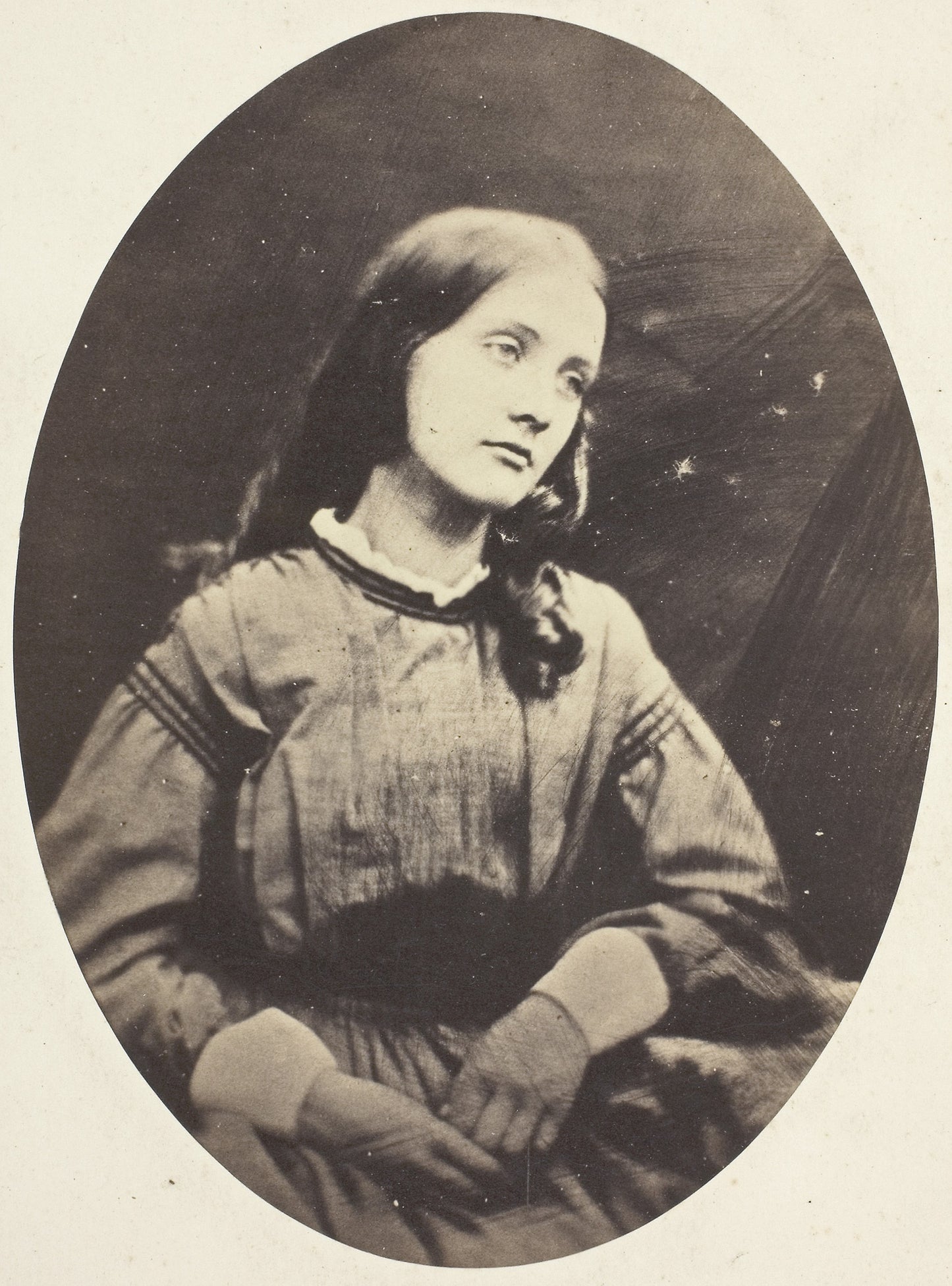 Julia Jackson -  attributed to Oscar Rejlander (English, born Sweden, 1813–1875),  Poster Print Wall Art