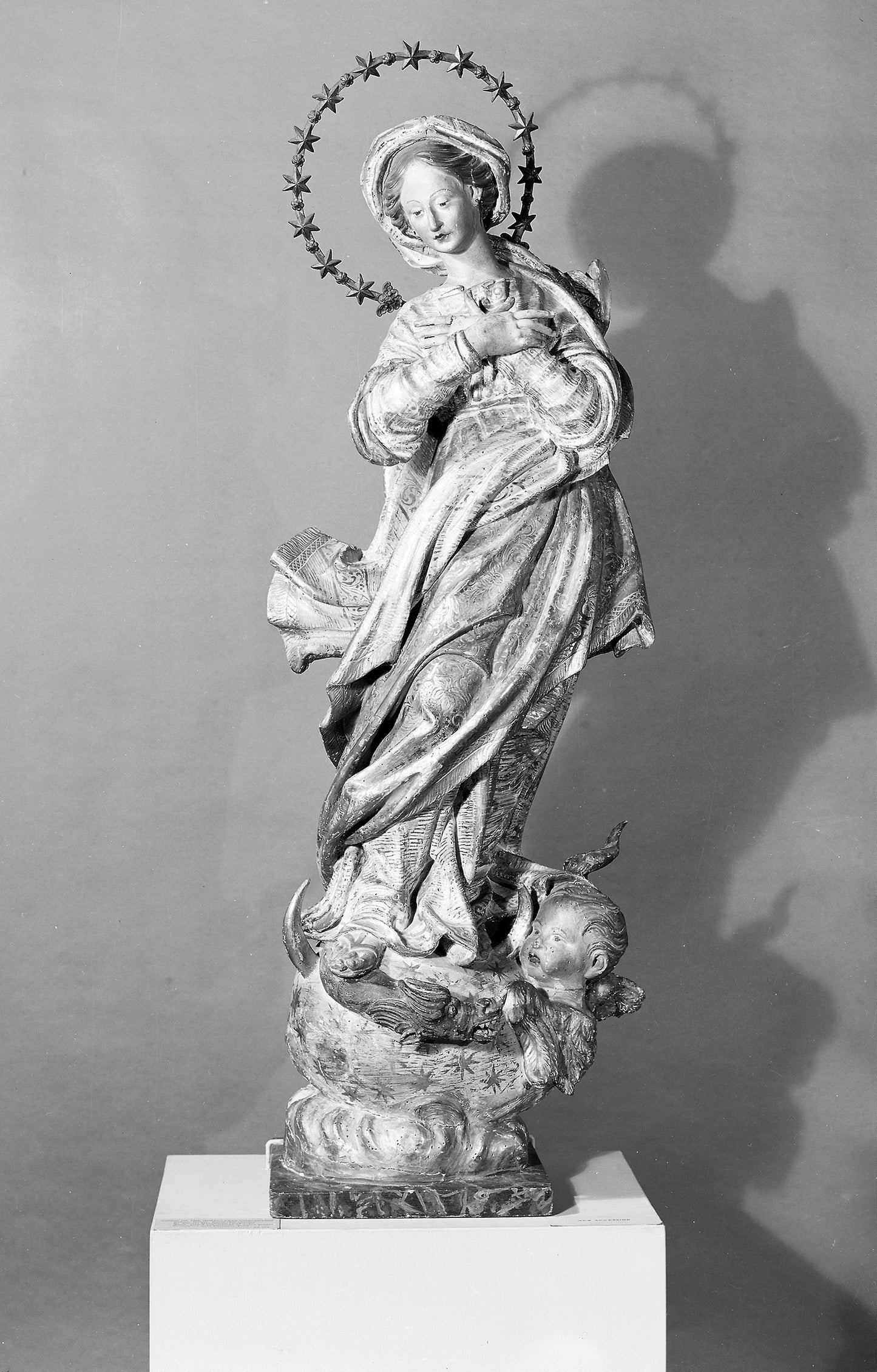 Virgin of the Immaculate Conception -  Antonio Maragliano (and workshop),  Poster Print Wall Art