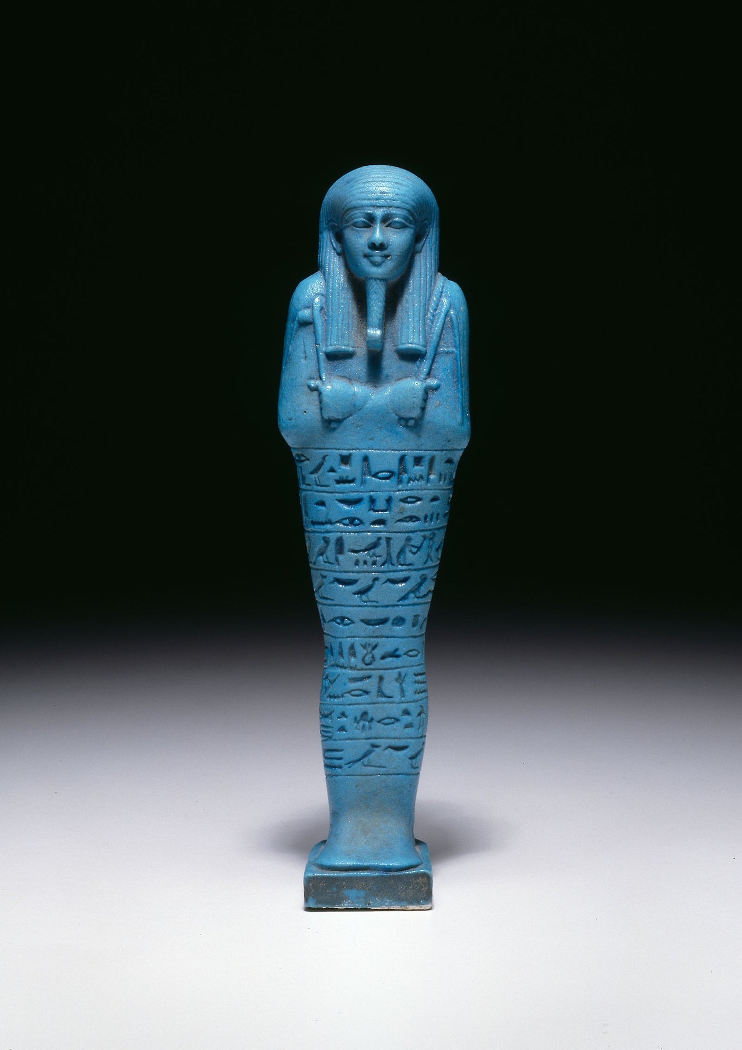Ushabti (Funerary Figurine) of Psamtek -  Egyptian,  Poster Print Wall Art