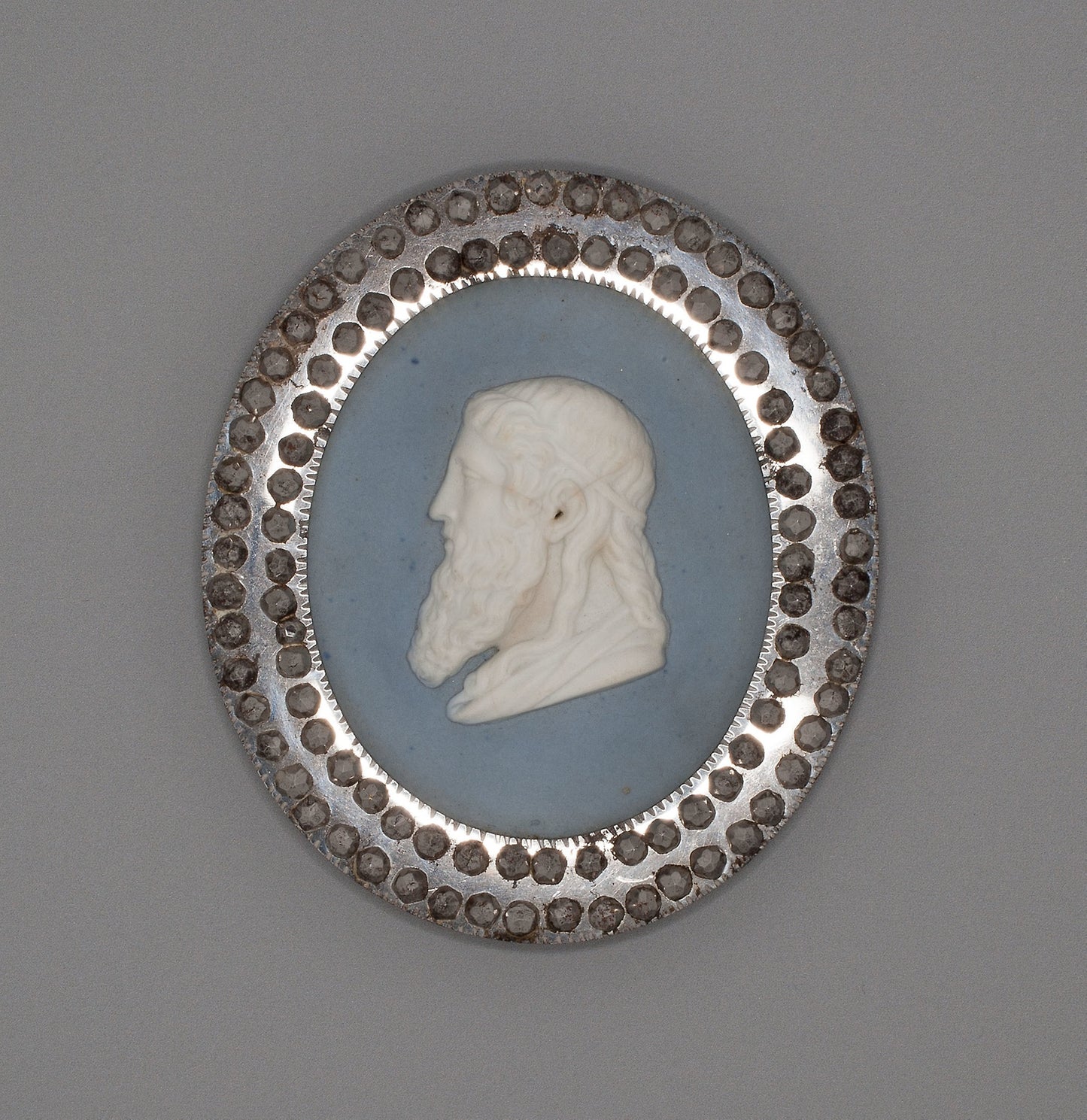 Medallion with Plato -  Wedgwood Manufactory,  Poster Print Wall Art