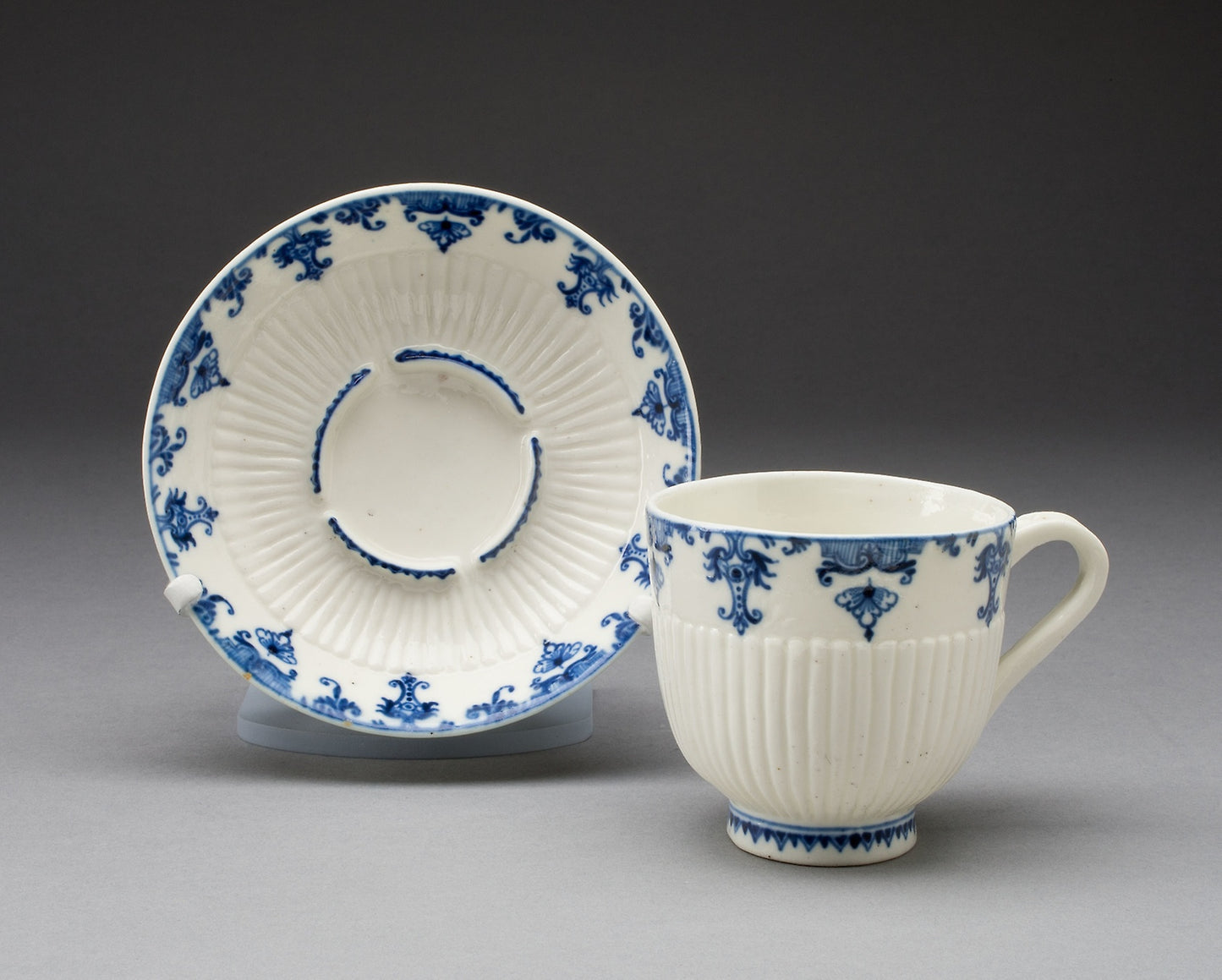 Cup and Saucer -  Saint-Cloud Porcelain Manufactory,  Poster Print Wall Art