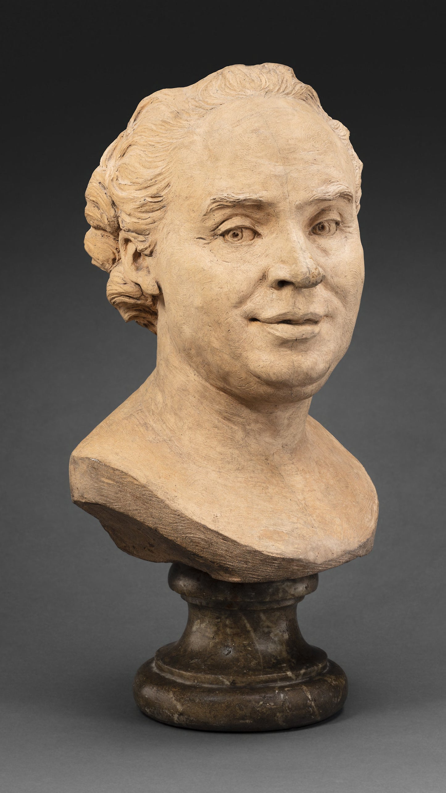 Bust of Piron -  Attributed to Jean-Baptiste Lemoyne II,  Poster Print Wall Art